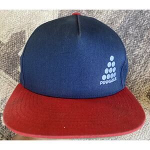 Pinnacle Hat‎ Cap The Classics Yupoong Snapback One Size Navy Blue